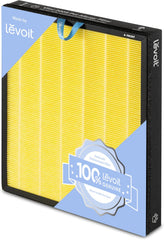 Levoit empaque frontal del filtro que garantiza autenticidad y ajuste perfecto