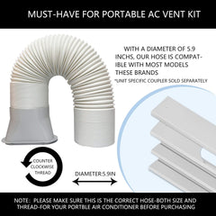 LEZIFU placa ajustable extendida mostrando rango de ajuste y sellado