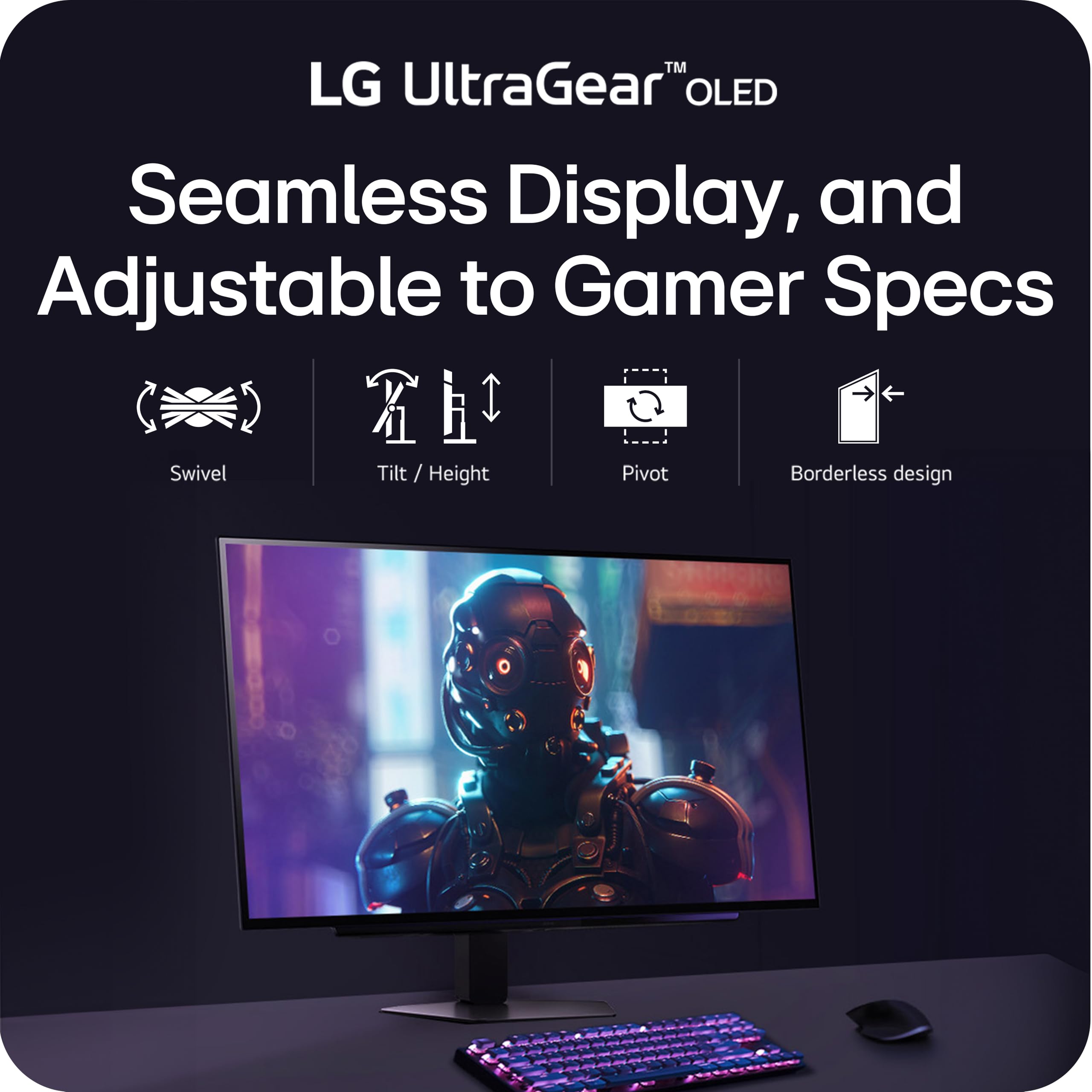 LG UltraGear en uso con consola, experiencia fluida y sin tearing