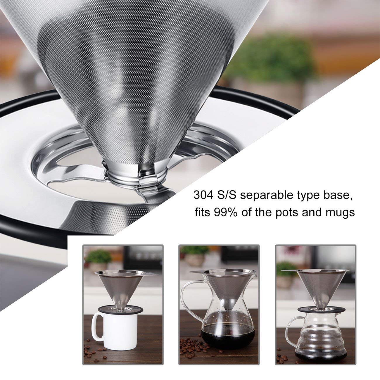 LHS comparación de tamaño con taza para entender capacidad