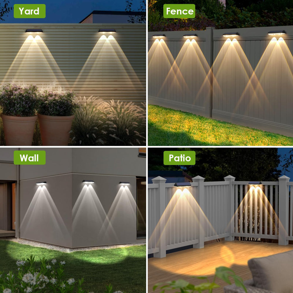 LIANGLOME iluminación nocturna en terraza, crea ambiente y seguridad