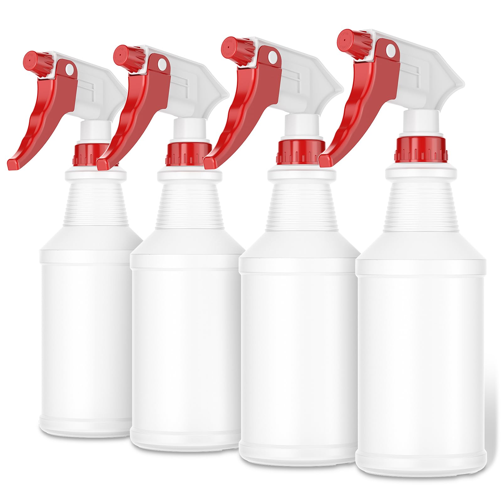 LiBa paquete frontal cuatro pulverizadores 16oz vista completa y organización