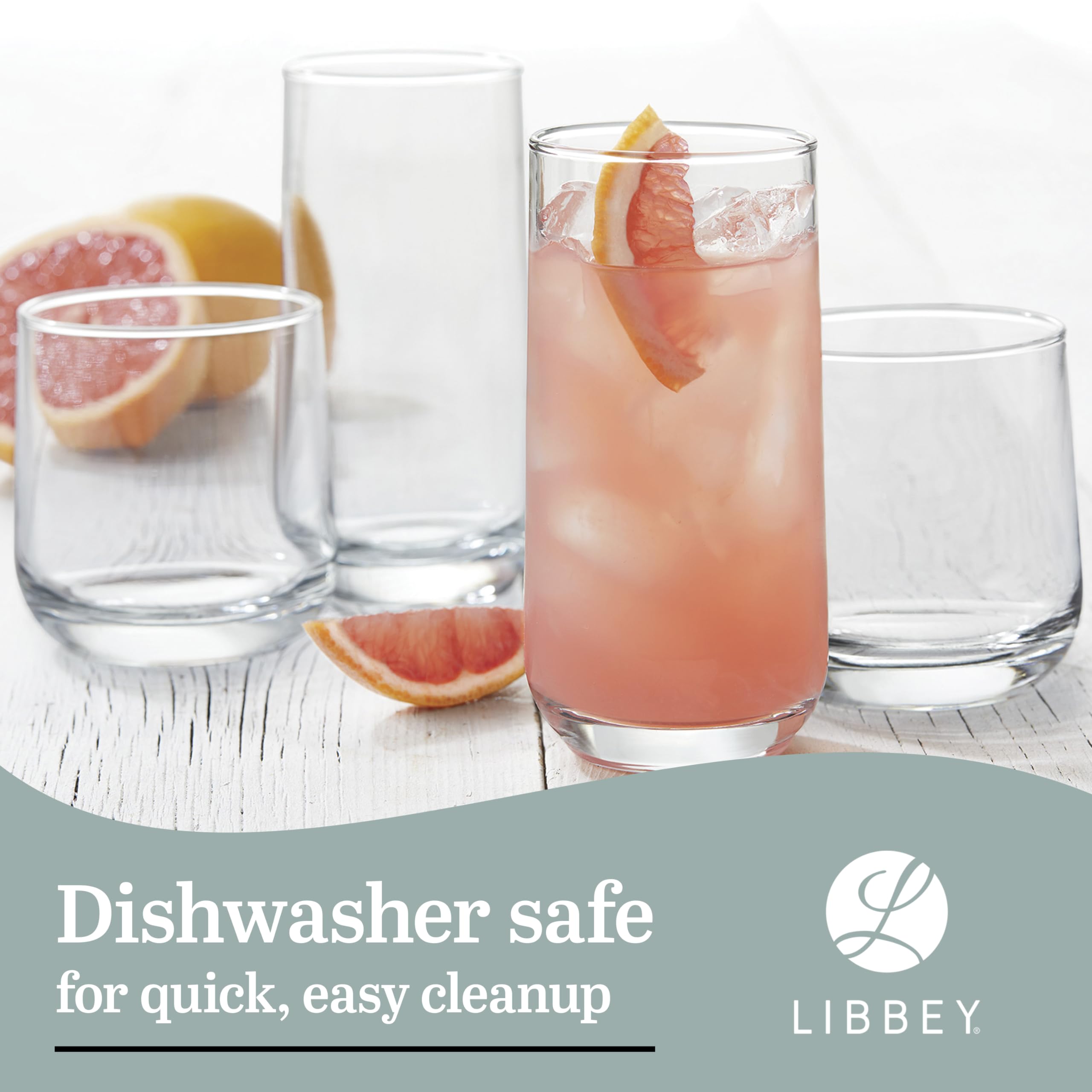 Libbey Ascent rocks con whisky y hielo, adecuado para licores