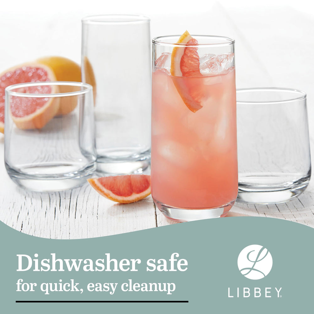Libbey Ascent rocks con whisky y hielo, adecuado para licores