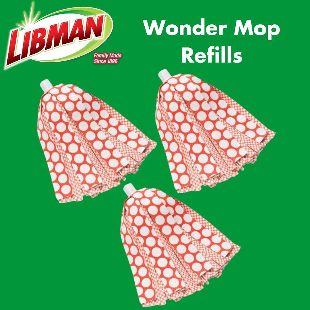 Libman tres cabezales empaquetados listos para rotación y ahorro