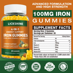 lickshine gomitas servidas en un bol, conveniencia para tomar diariamente