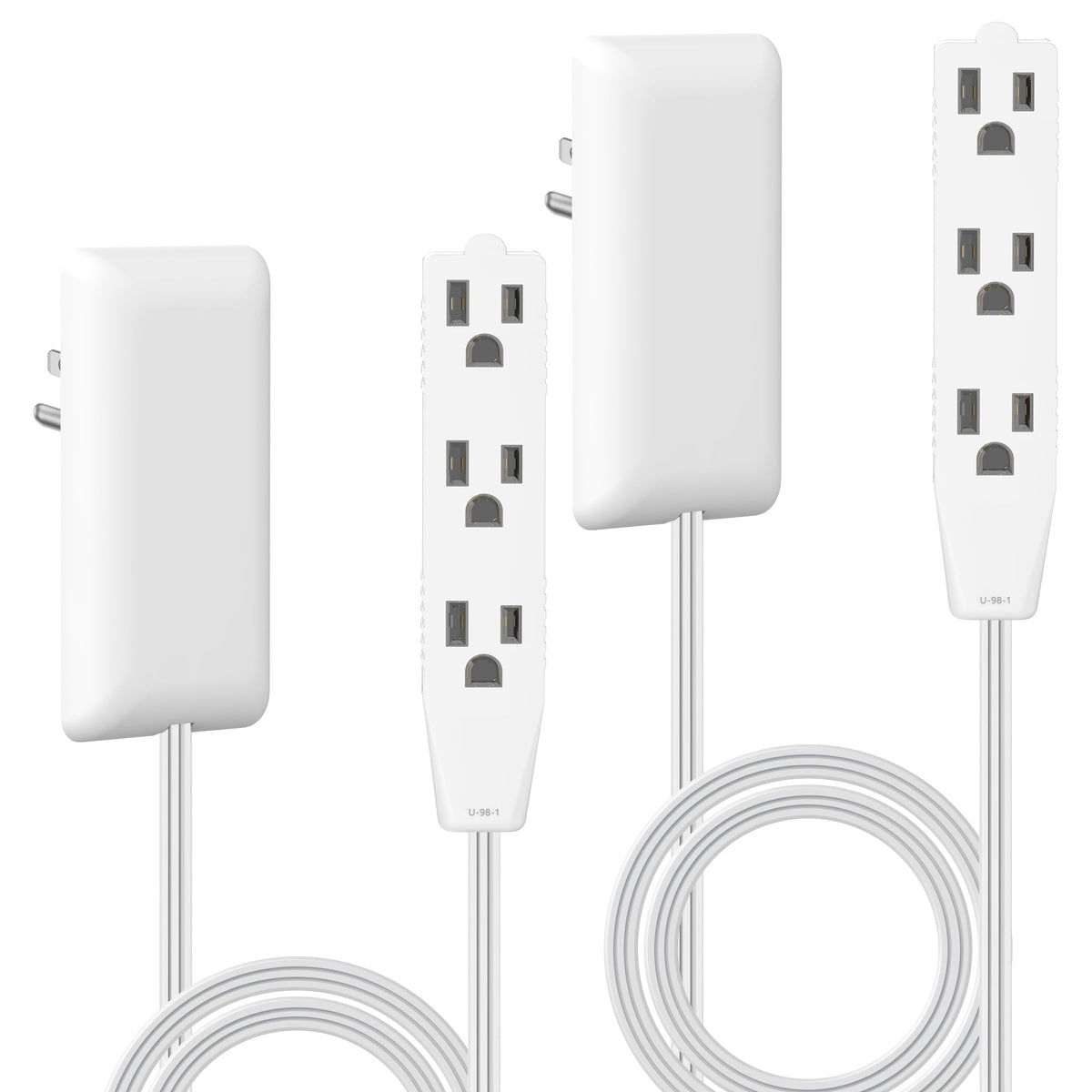 LIDER front view of the flat-face extender showing sleek low-profile design and neat appearance