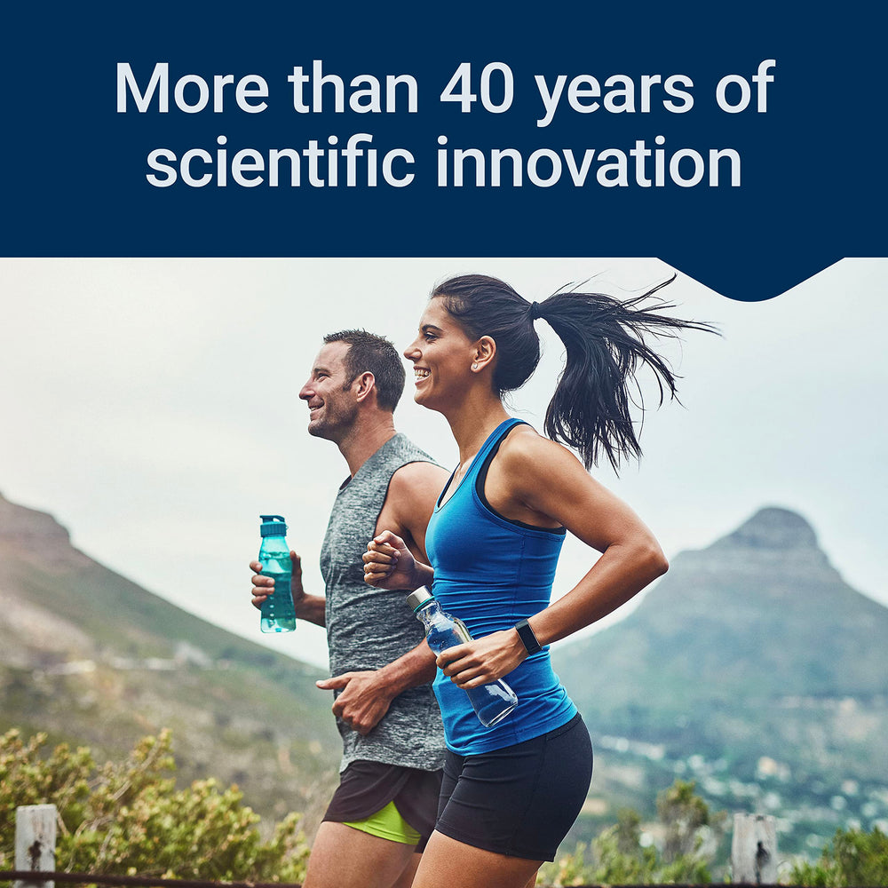 Life Extension varias cápsulas sobre superficie, visualización de cantidad y forma