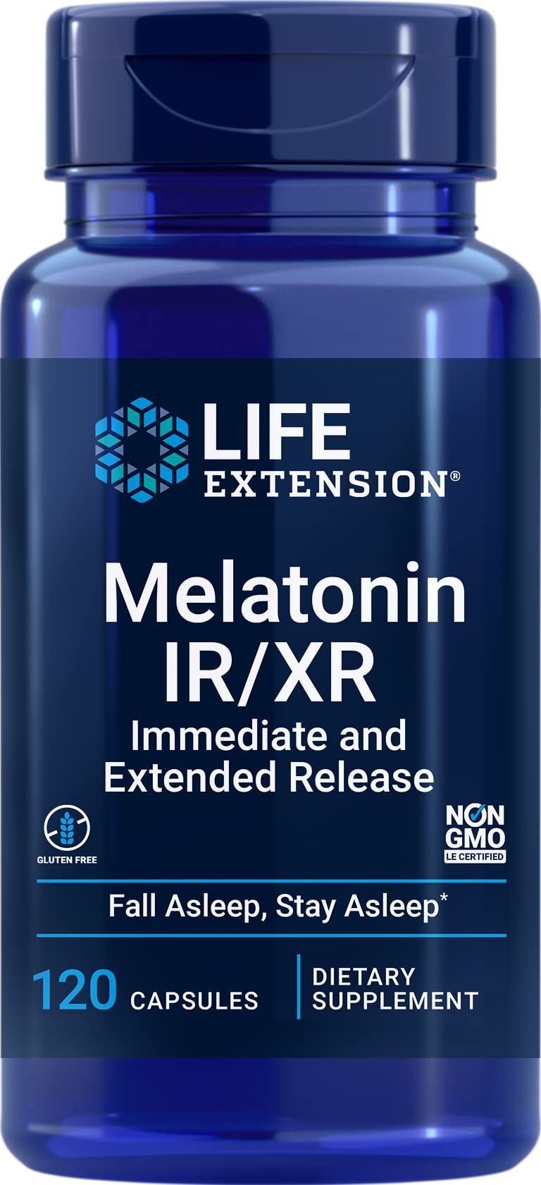 Life Extension frente del envase mostrando etiqueta clara y beneficios
