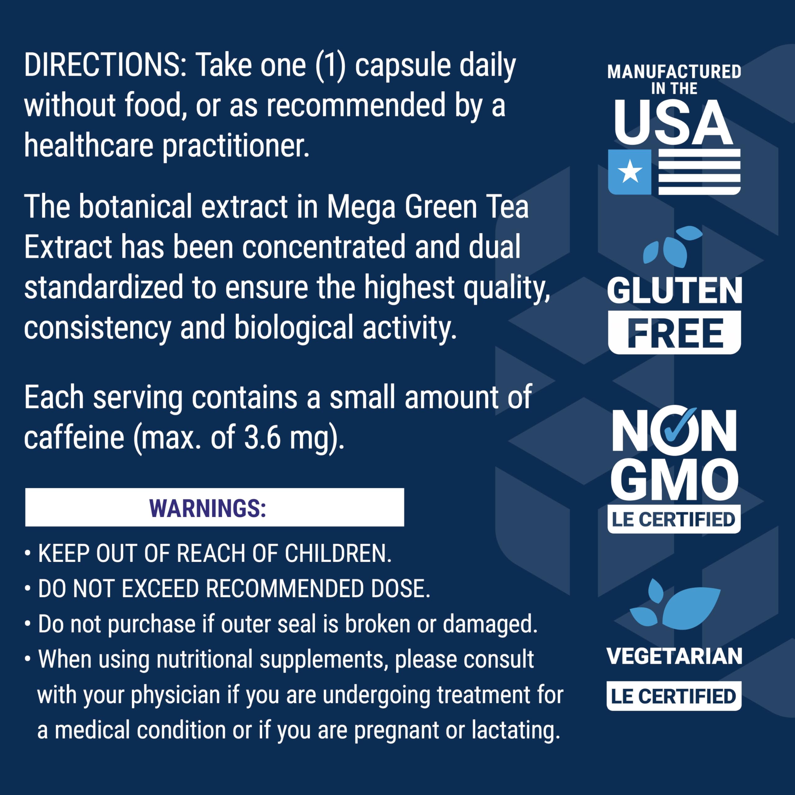 Life Extension símbolos vegetarianos y sin gluten enfatizando aptitud dietética