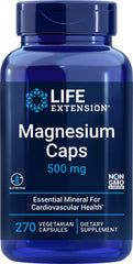 Life Extension front packaging showing 270-capsule bottle and benefits