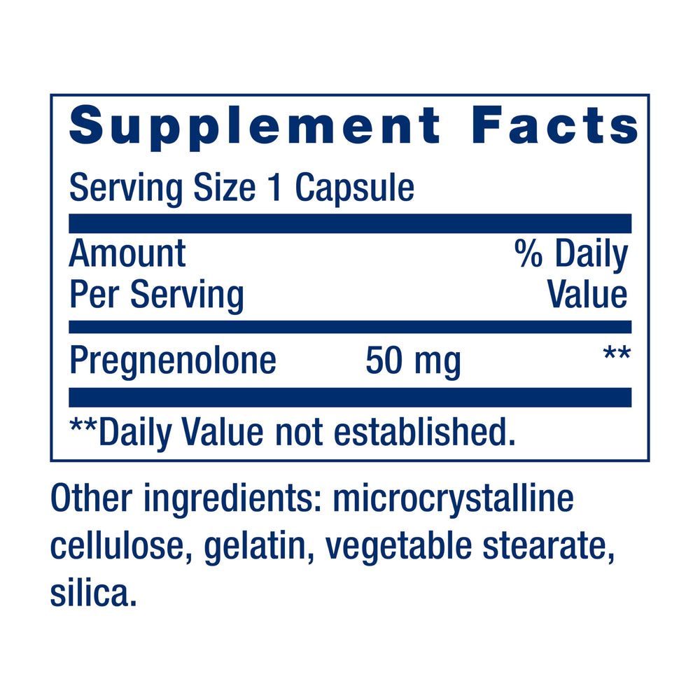 Life Extension etiqueta con ingredientes y ventaja de transparencia de formulación