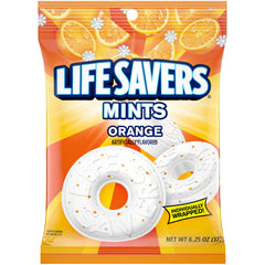 Life Savers paquete frontal mostrando diseño y cantidad, facilita identificación rápida
