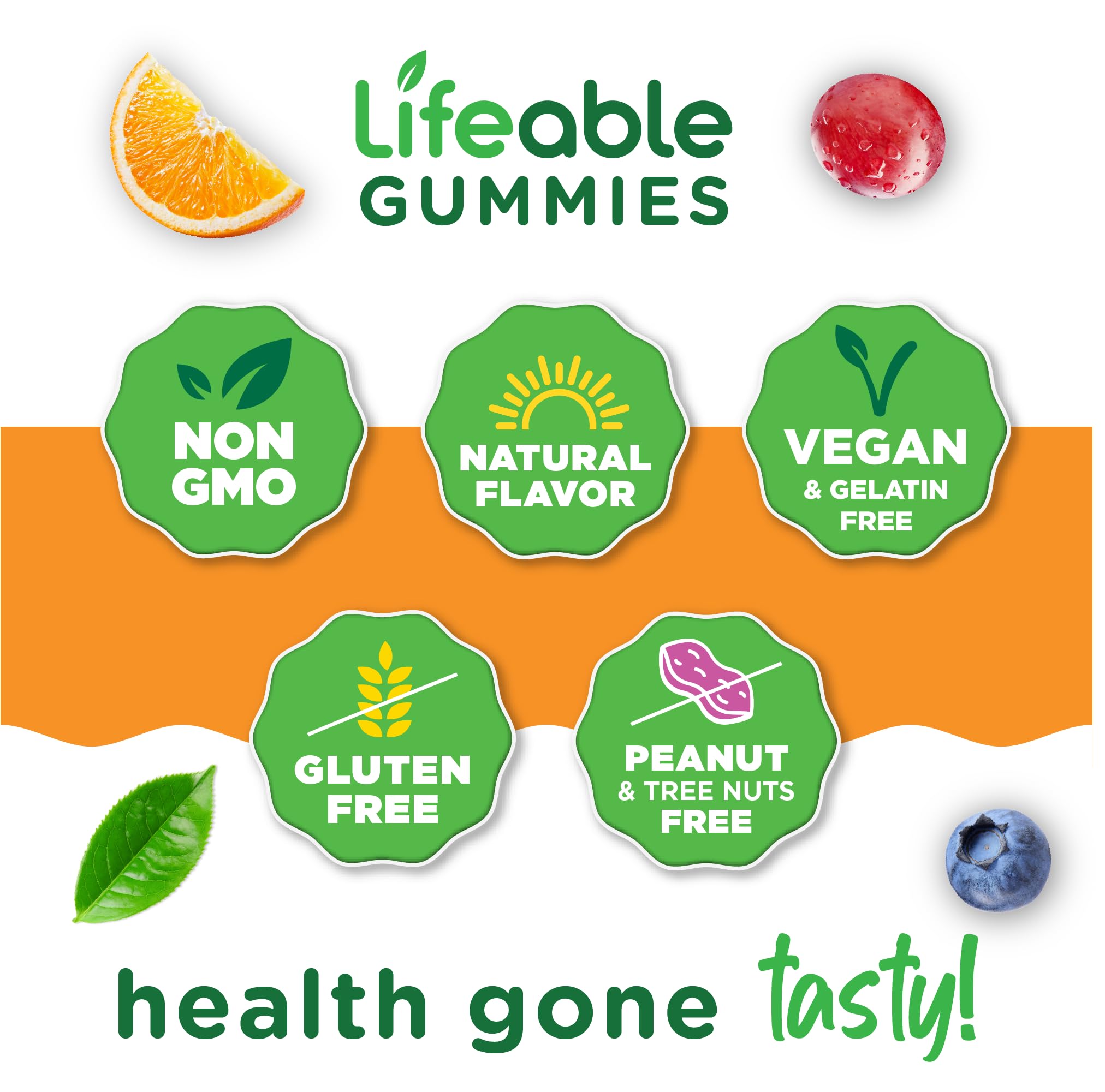 Lifeable gomitas en mano en uso, conveniencia inmediata para el bolsillo
