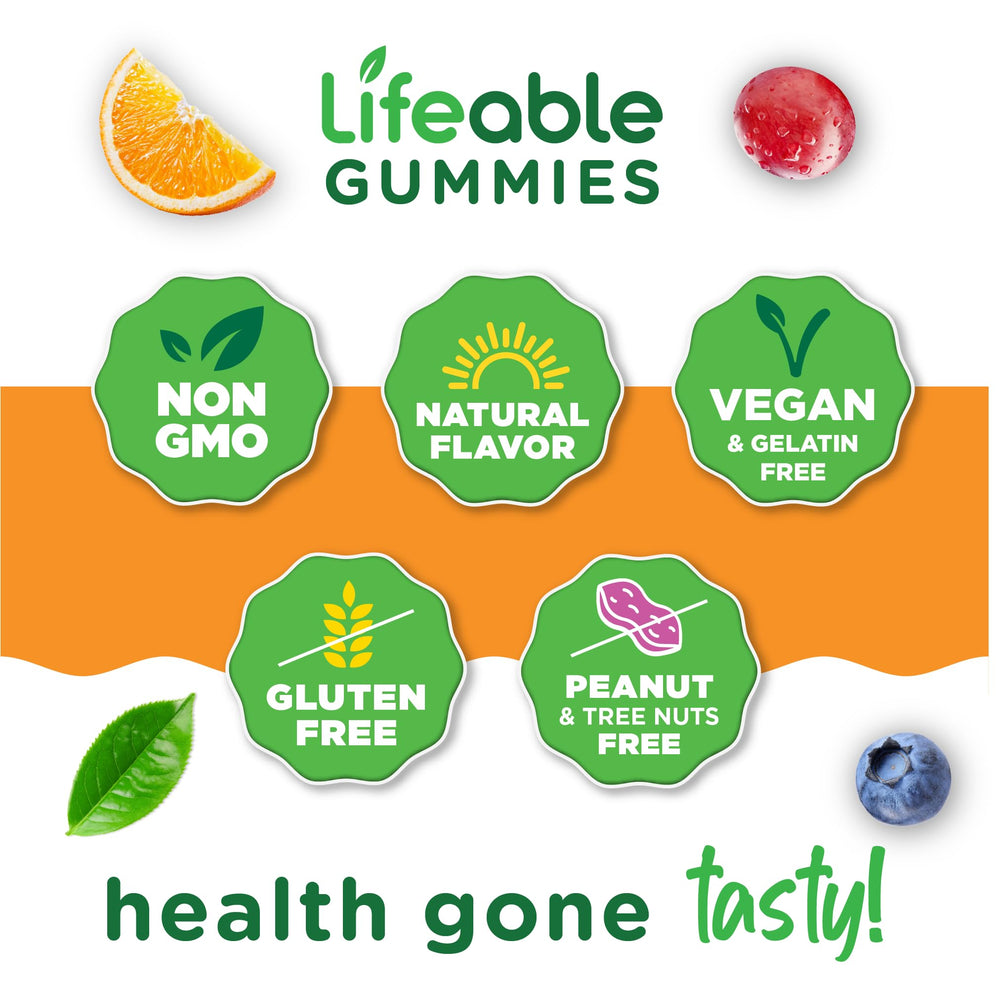 Lifeable gomitas en mano en uso, conveniencia inmediata para el bolsillo
