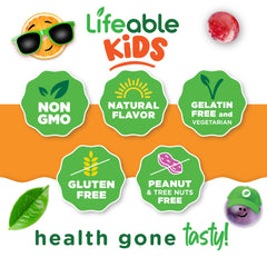 Lifeable ingredientes principales pectina y zinc citrate junto a gominola natural