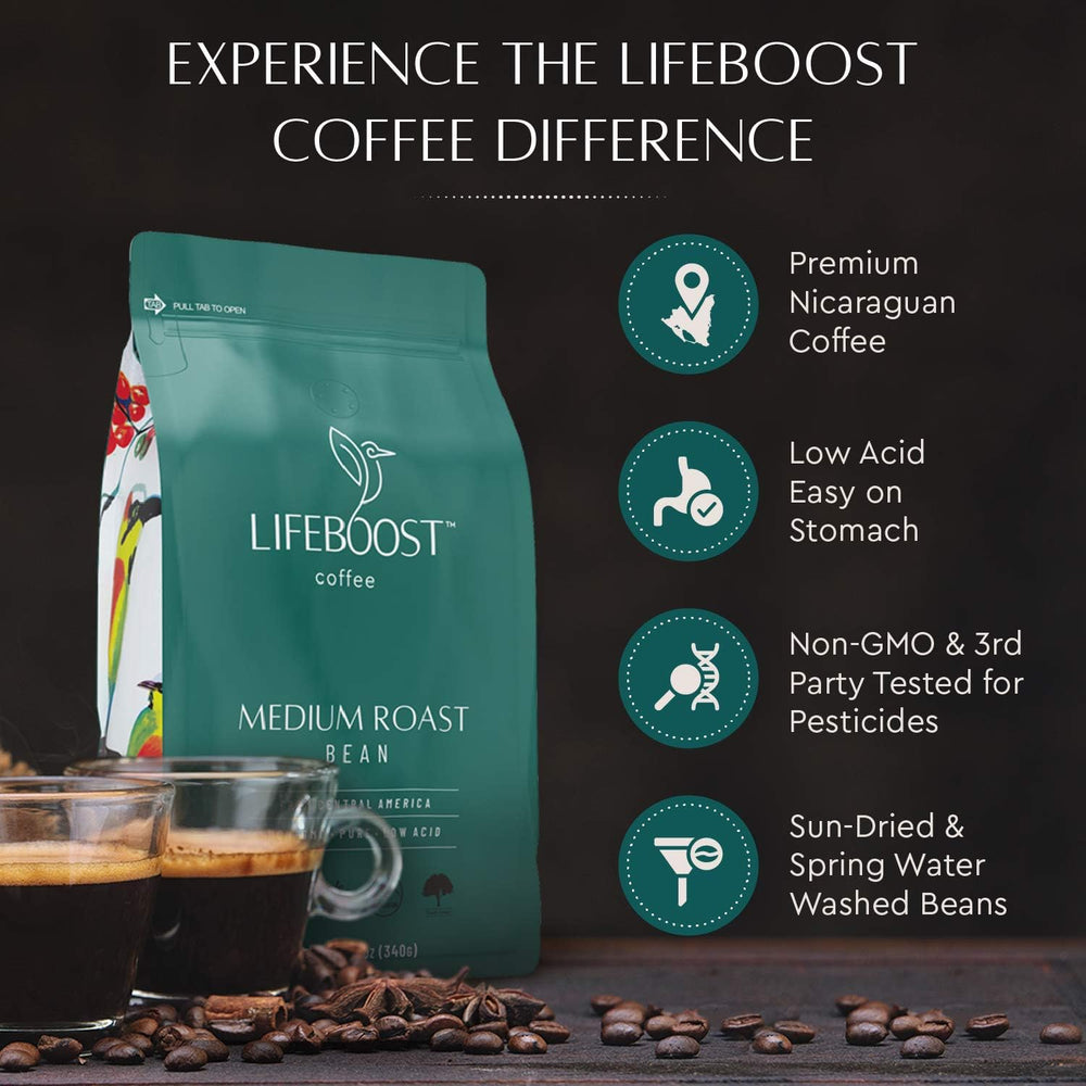 Lifeboost finca de montaña, sombra y prácticas sostenibles visibles