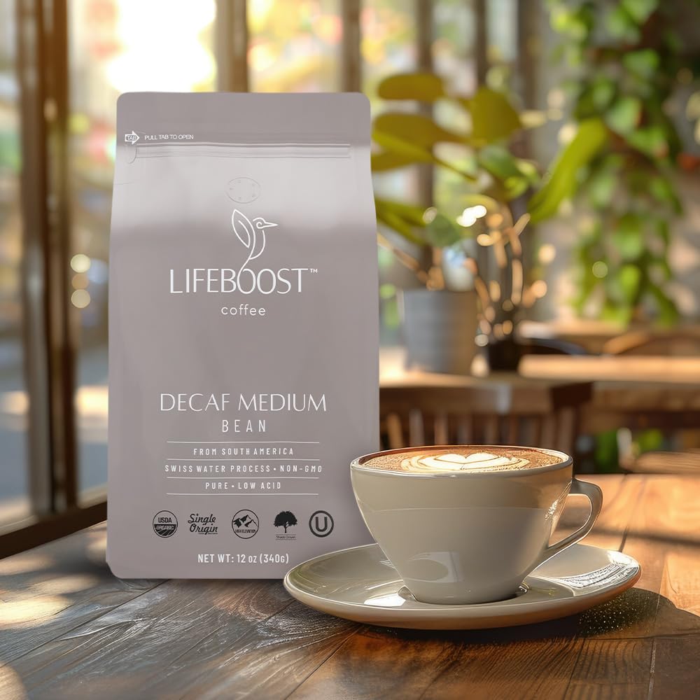 Lifeboost granos enteros en primer plano con textura rica