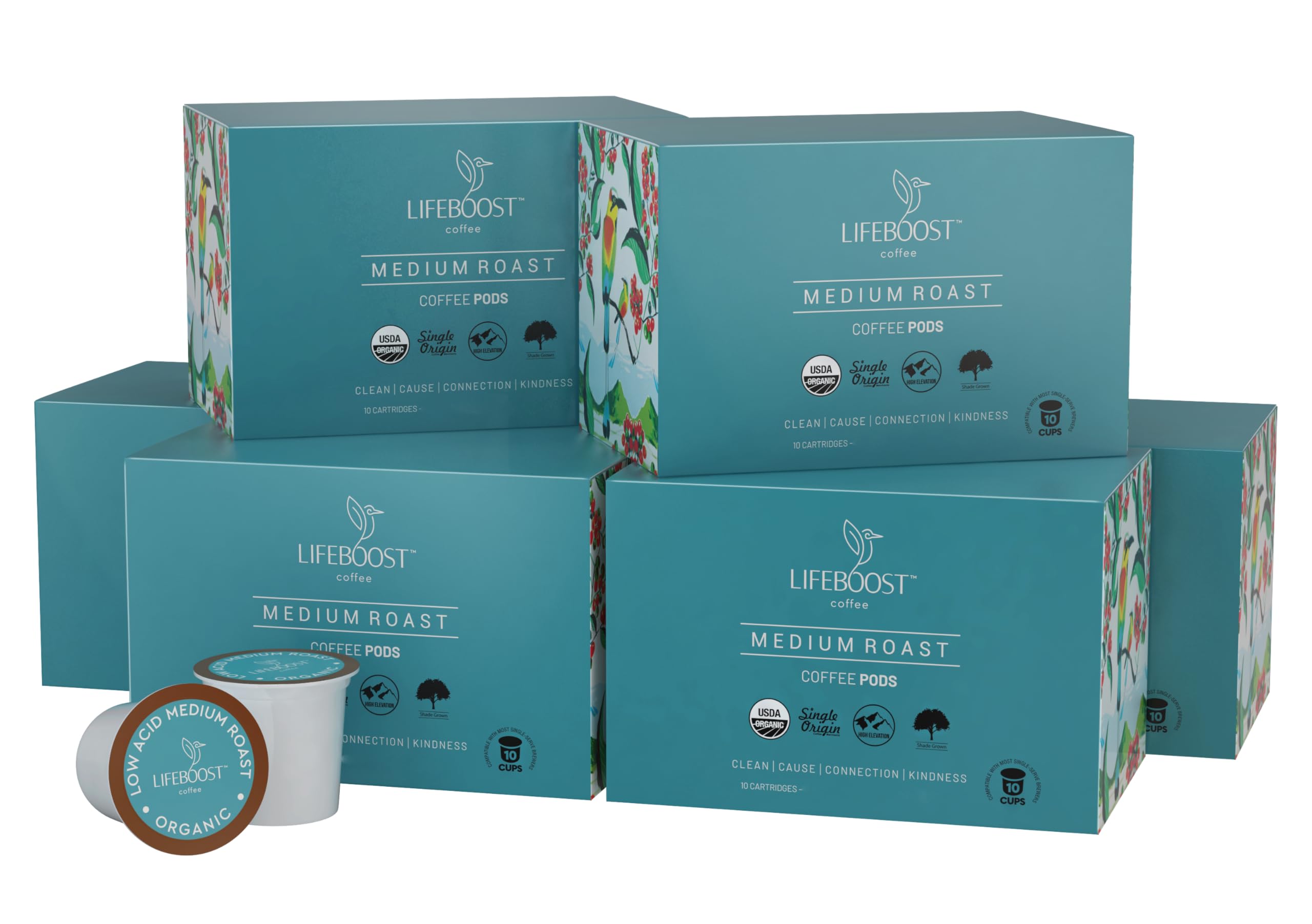 Lifeboost escena de desayuno en oficina, conveniencia diaria