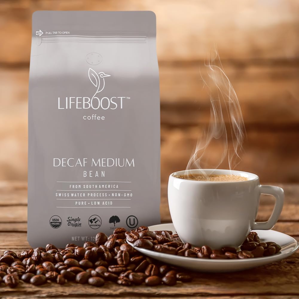 Lifeboost etiqueta orgánica y certificados visiblemente claros