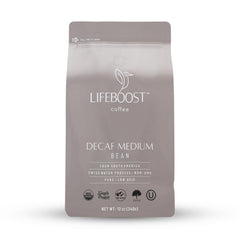 Lifeboost frente del empaque mostrando la bolsa y beneficios