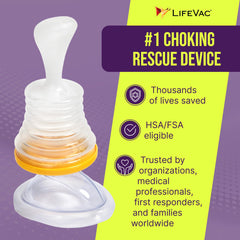 LifeVac boquilla de adulto detallada para uso efectivo en mayores
