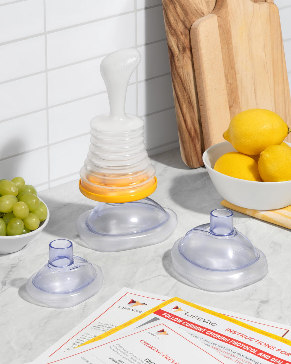 LifeVac en simulación pediátrica mostrando aplicación en niños