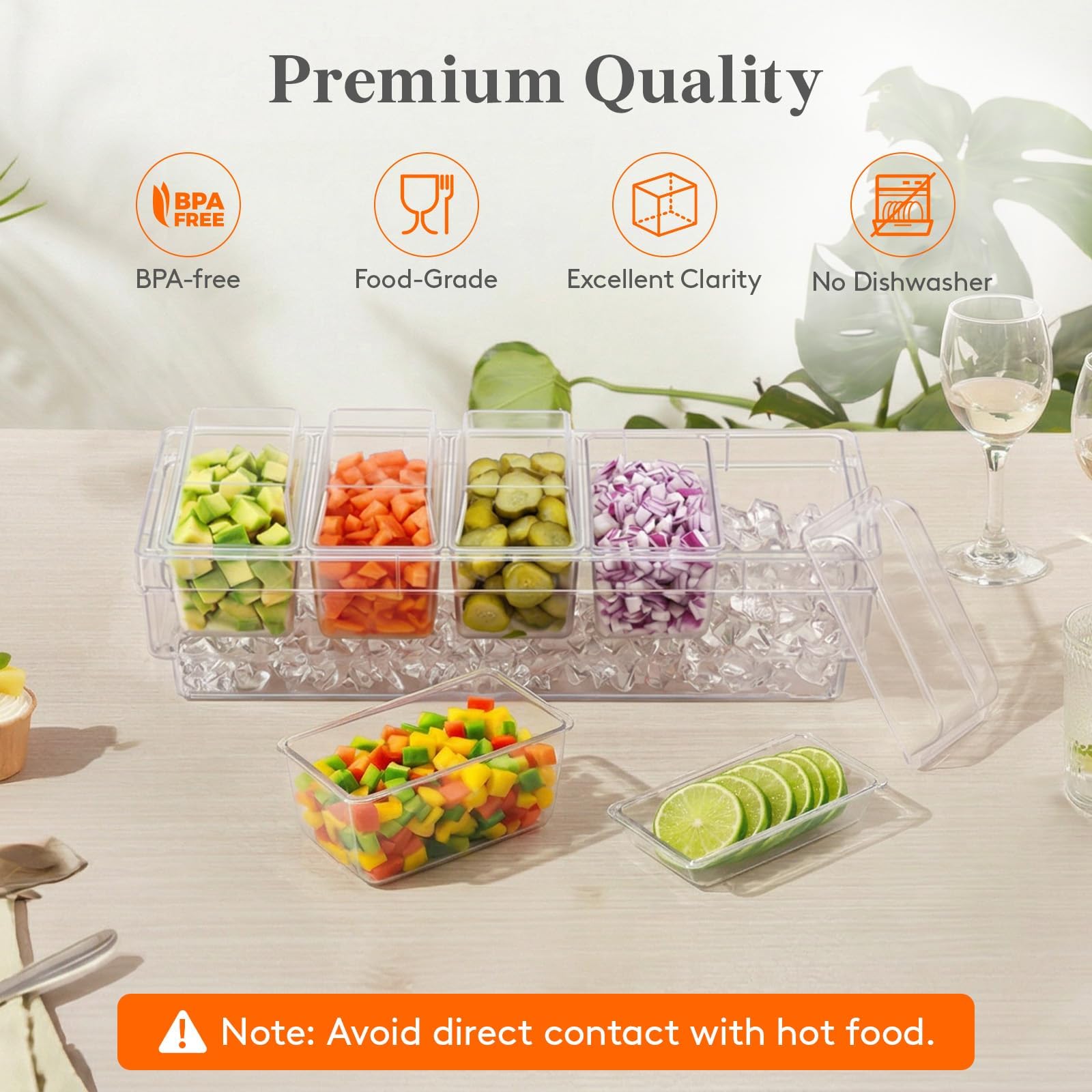 Lifewit bandeja junto a manos para comparar tamaño y portabilidad
