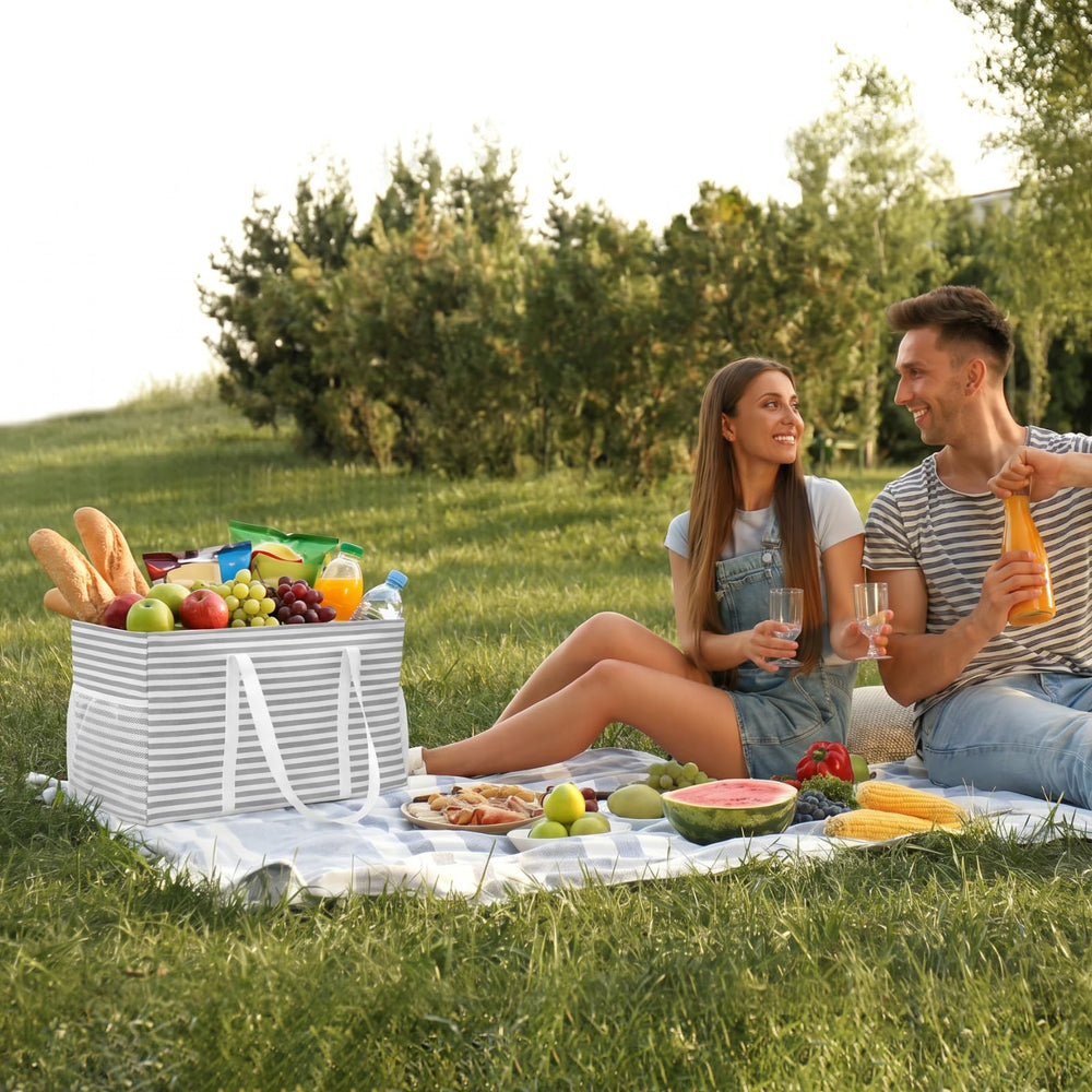 Lifewit bolsa plegada guardada en cajón, ahorro de espacio y portabilidad