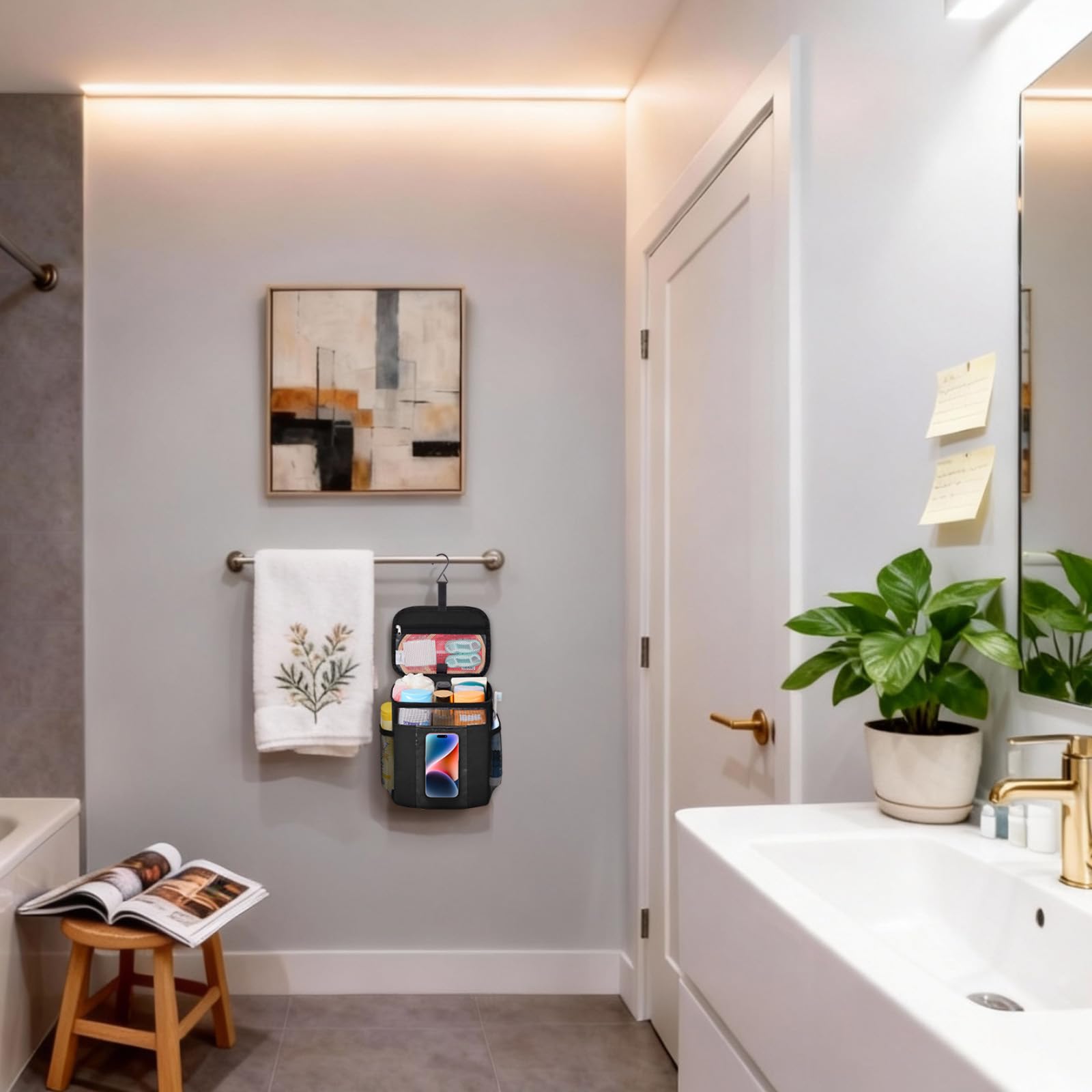 Lifewit en baño cotidiano demostrando orden y fácil acceso