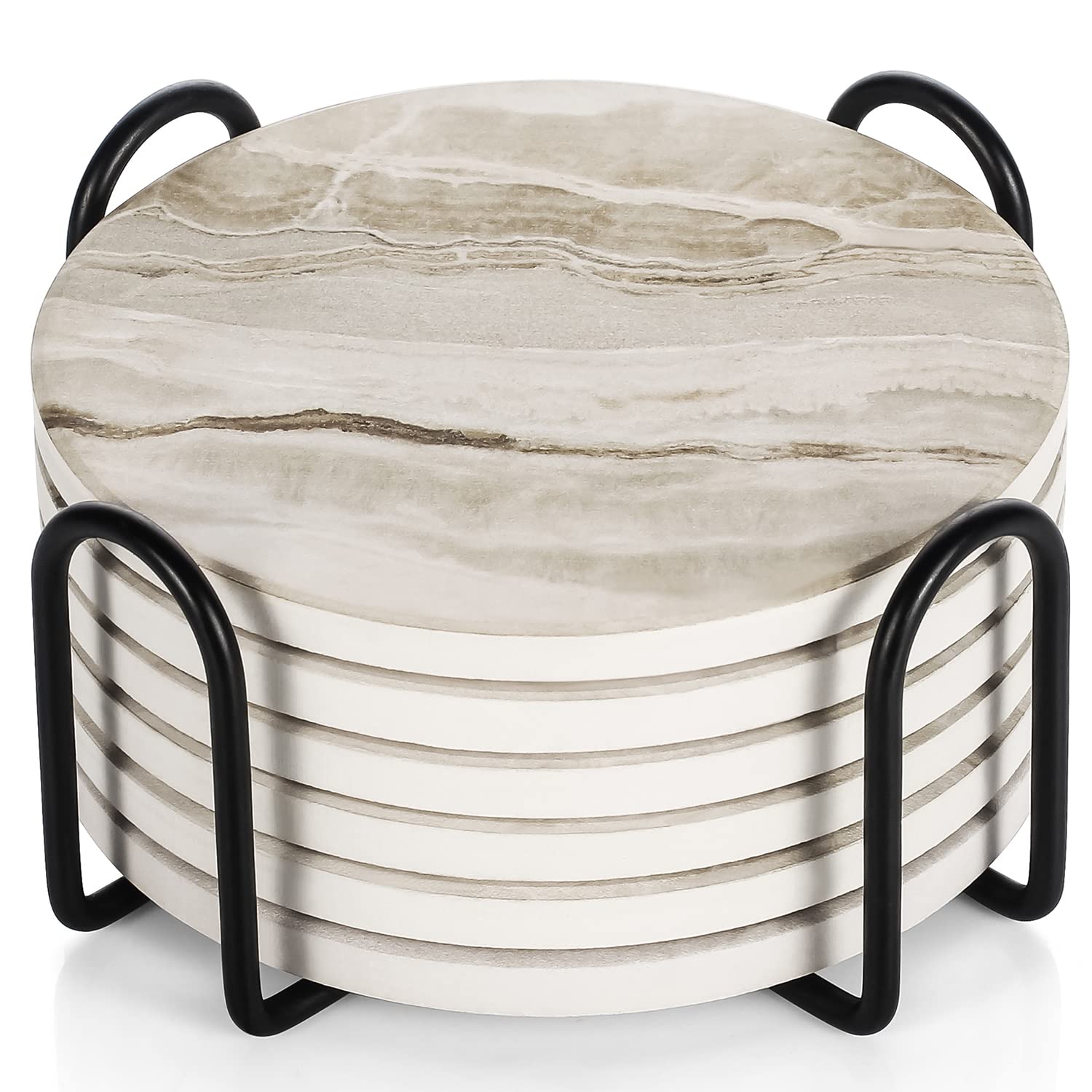 LIFVER posavasos frontal con soporte elegante y protección antideslizante