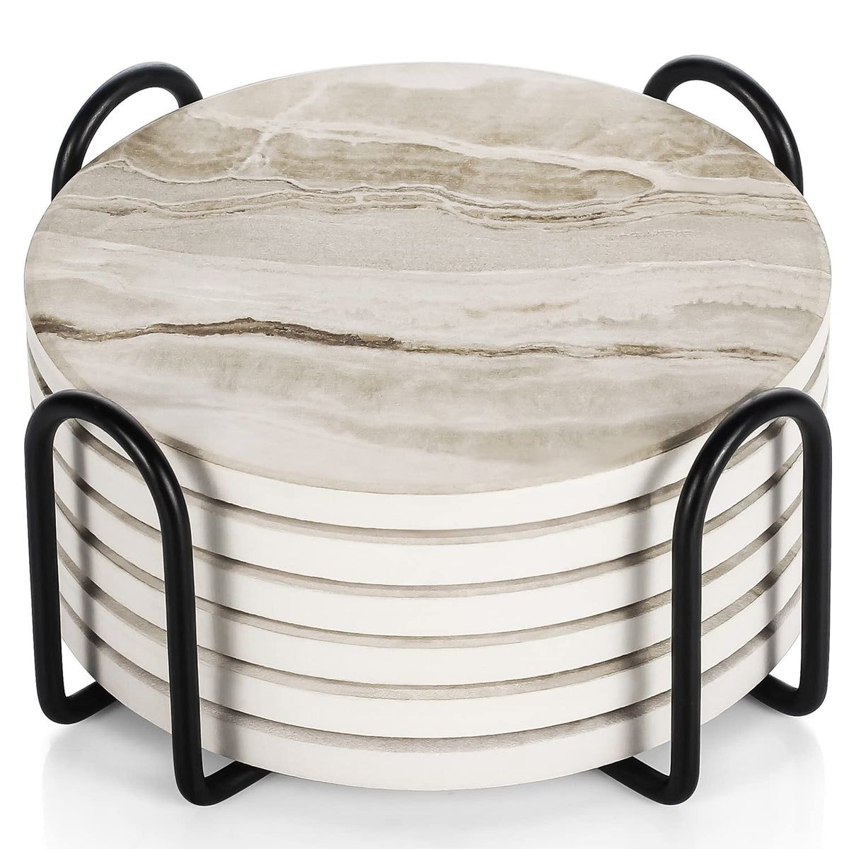 LIFVER posavasos frontal con soporte elegante y protección antideslizante