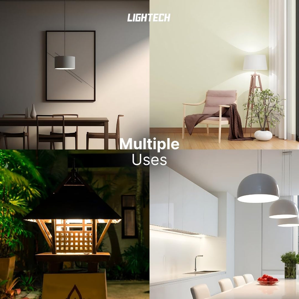 Lightech iluminación blanca en cocina resaltando colores y superficies para cocinar