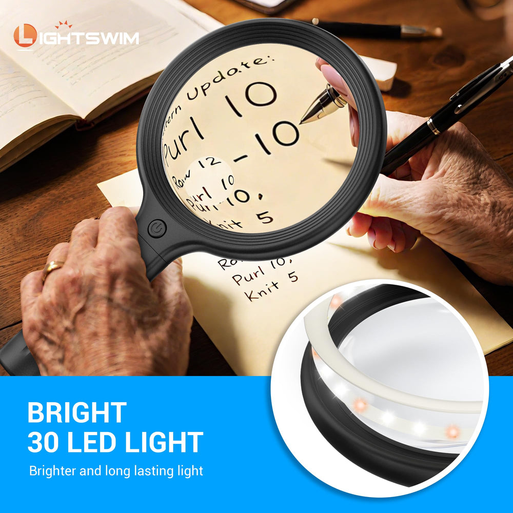 Lightswim cuello flexible ajustable permitiendo posicionamiento preciso