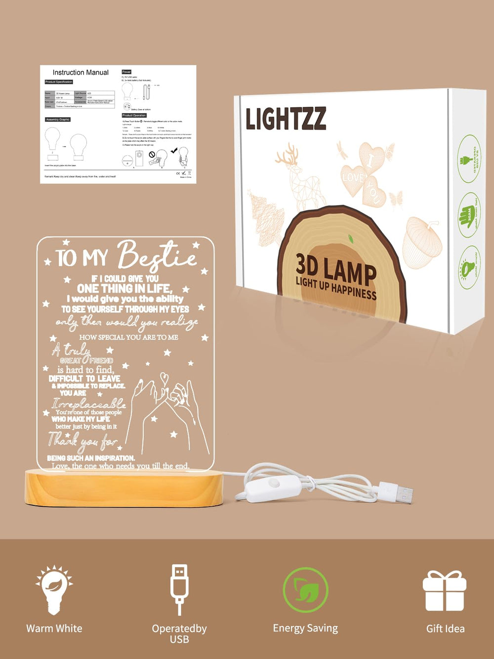 Lightzz lámpara en habitación ambientada ofreciendo confort y estilo