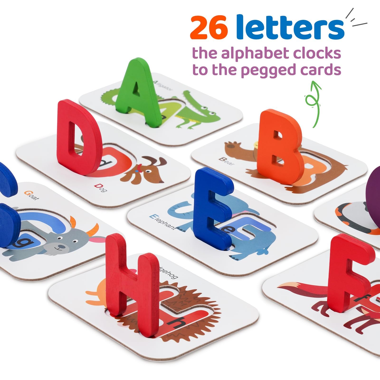 LiKee cartas abiertas con letras e ilustraciones que facilitan asociación