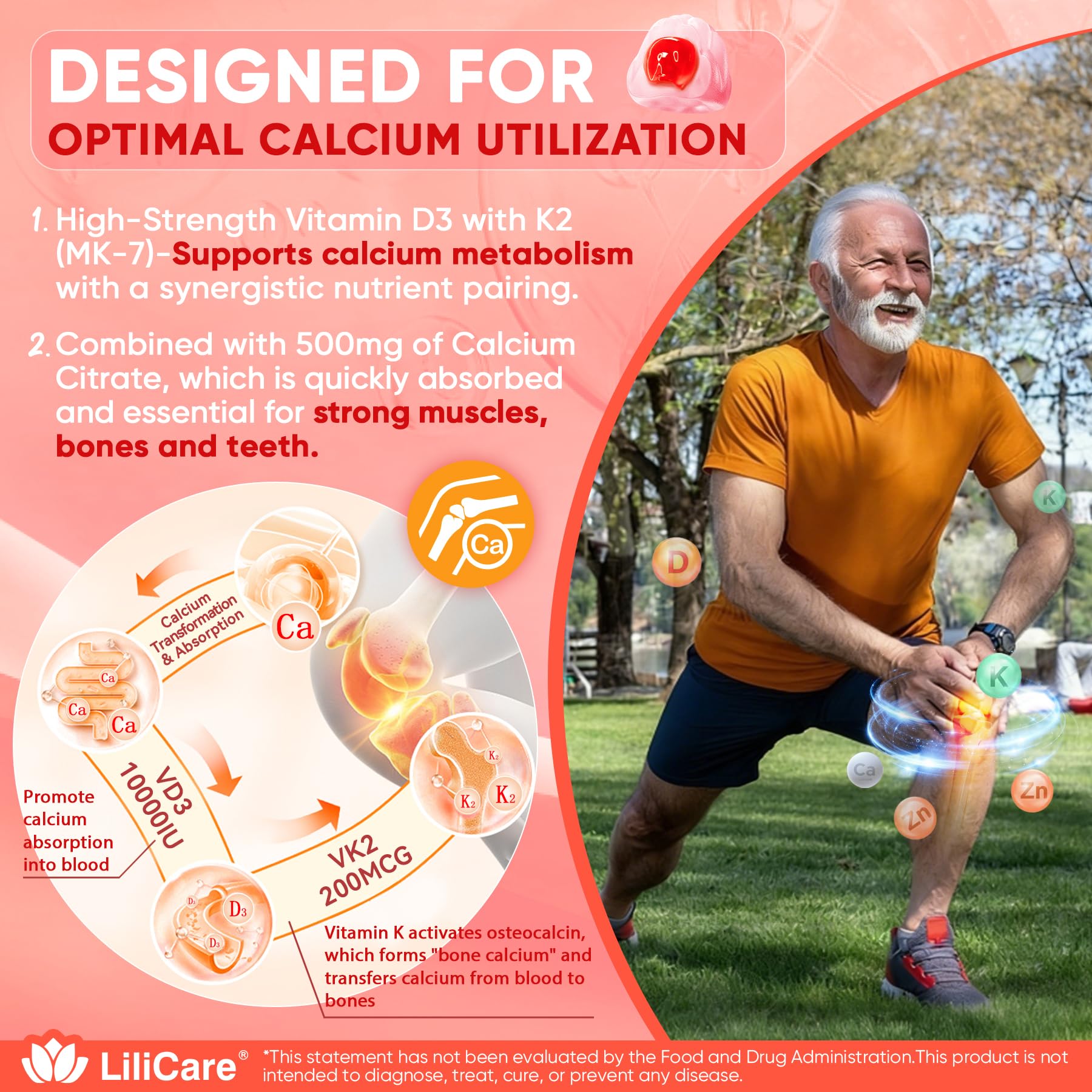 LILICARE gomitas en mano para comparar tamaño y facilidad de consumo