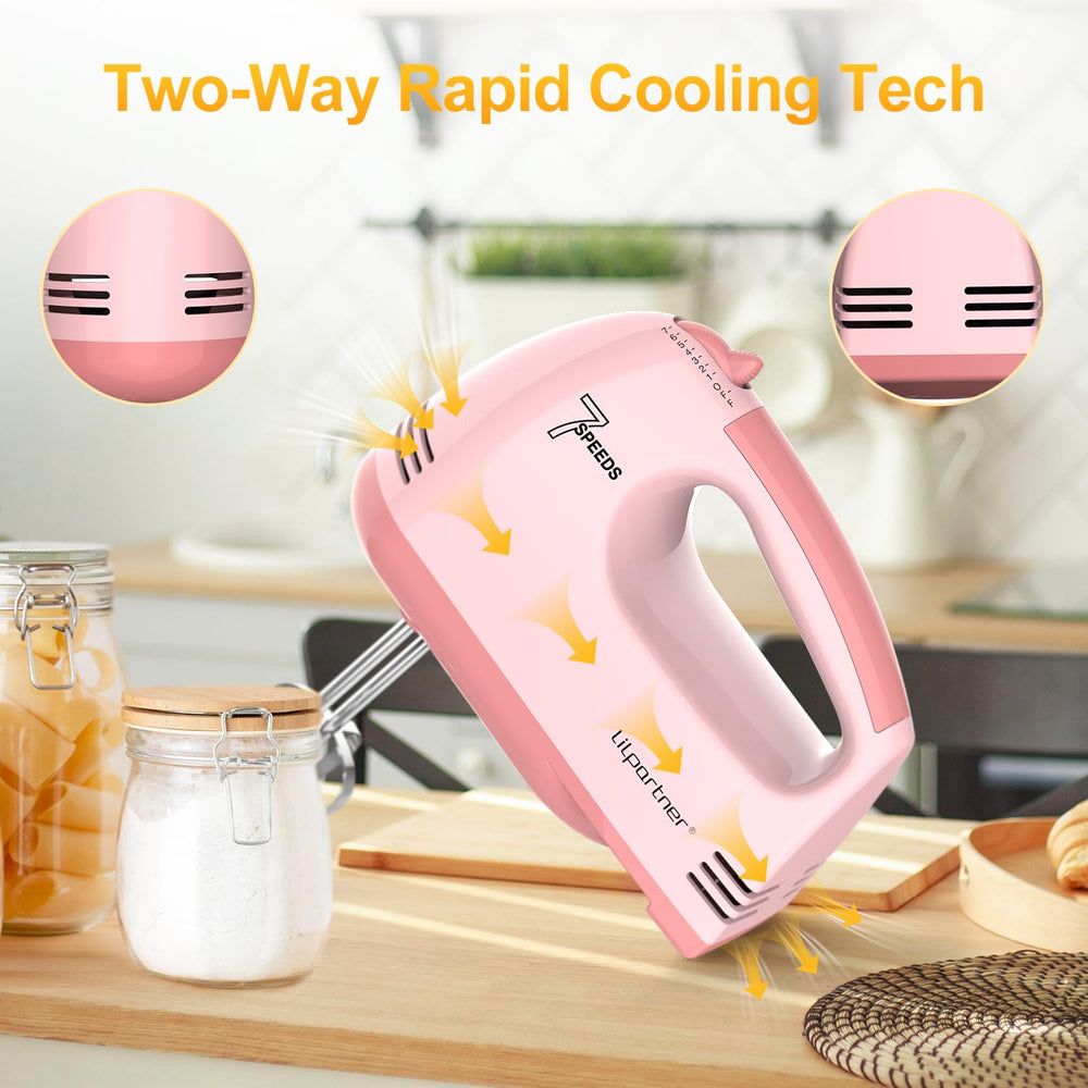 LILPARTNER motor y rejilla de ventilación, disipación de calor eficiente