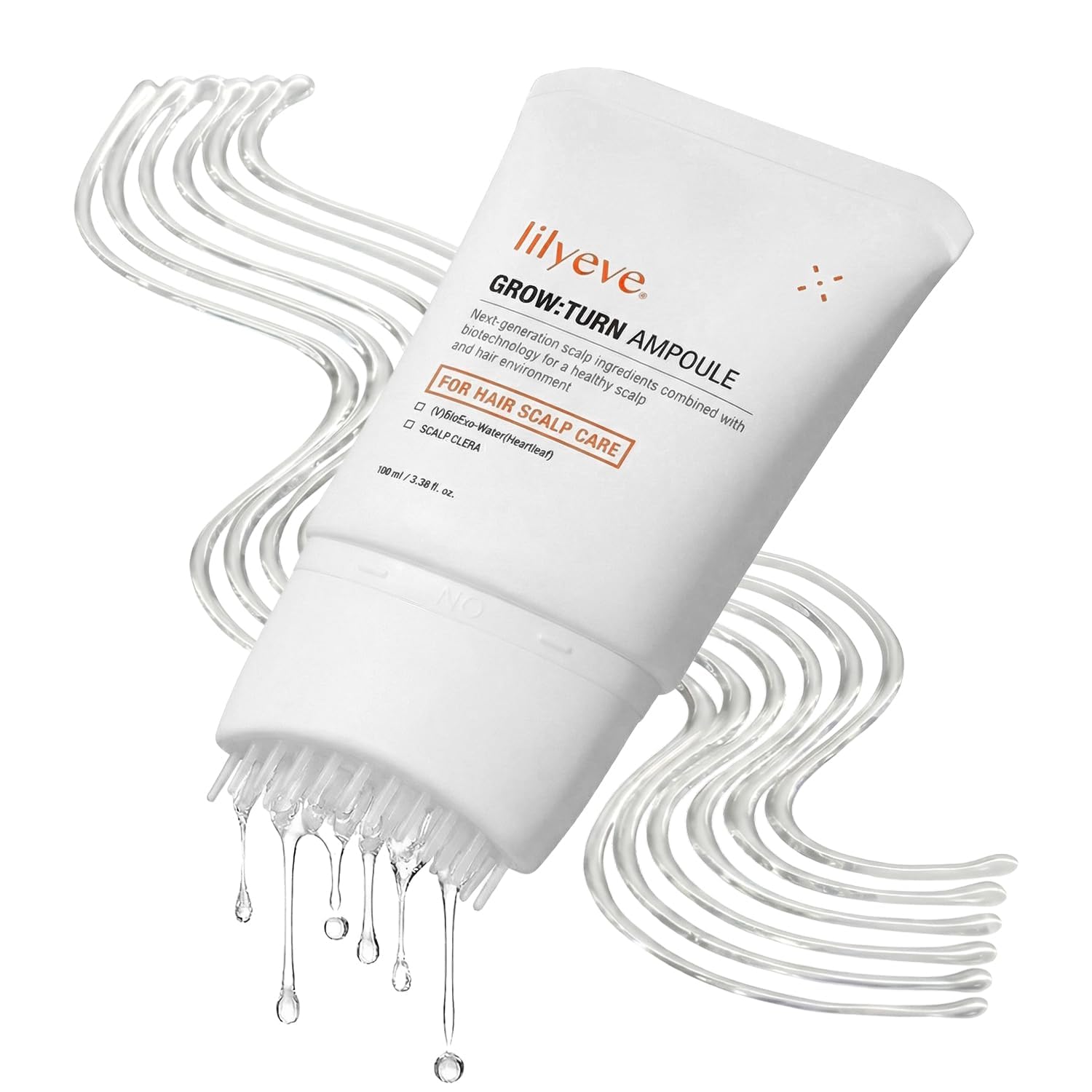 lilyeve envase frontal de GROWTURN que muestra diseño y volumen