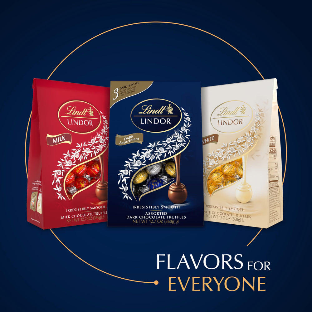 Lindt LINDOR trufas junto a taza de café, perfecta para acompañar momentos