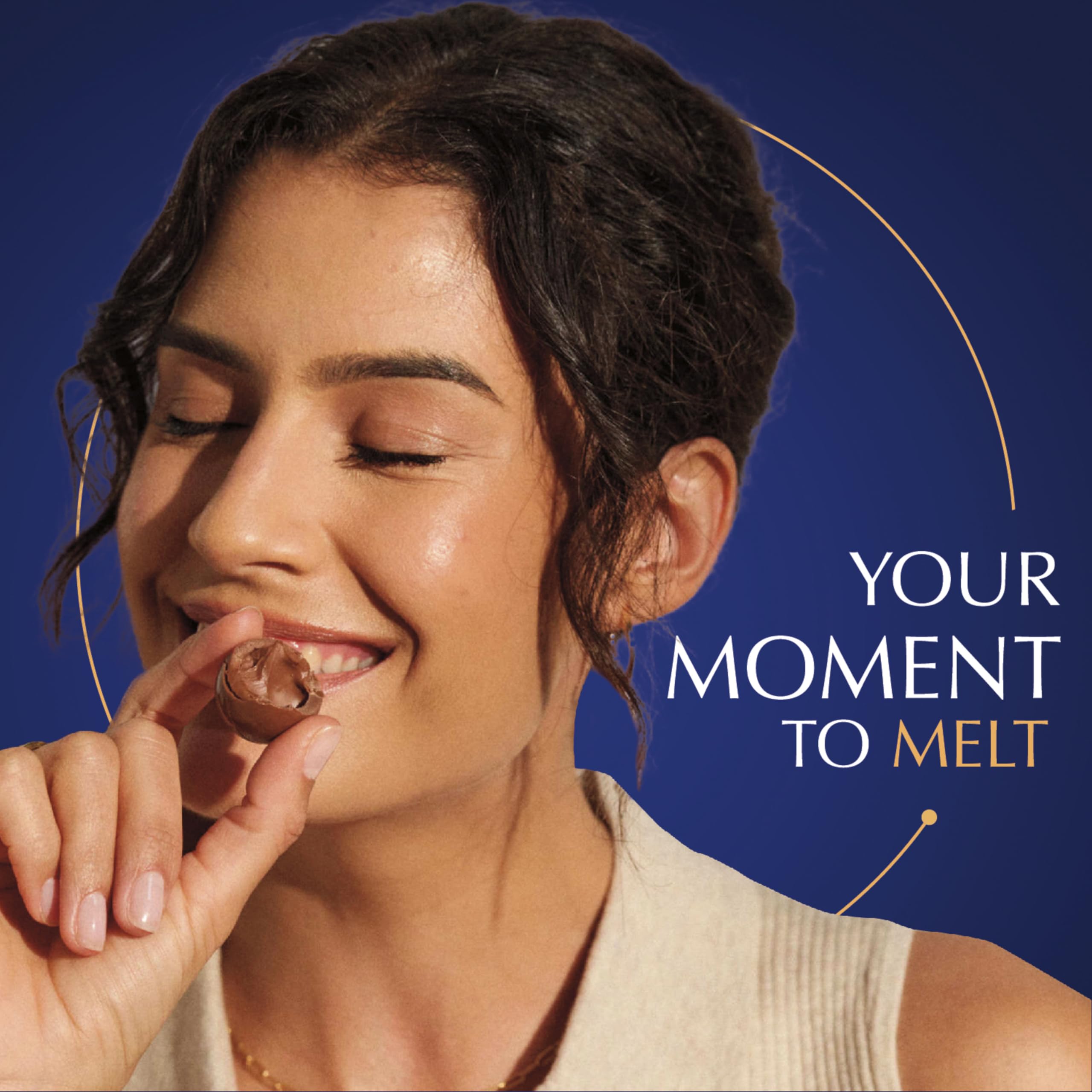 Lindt trufas emplatadas en cuenco para compartir en reuniones