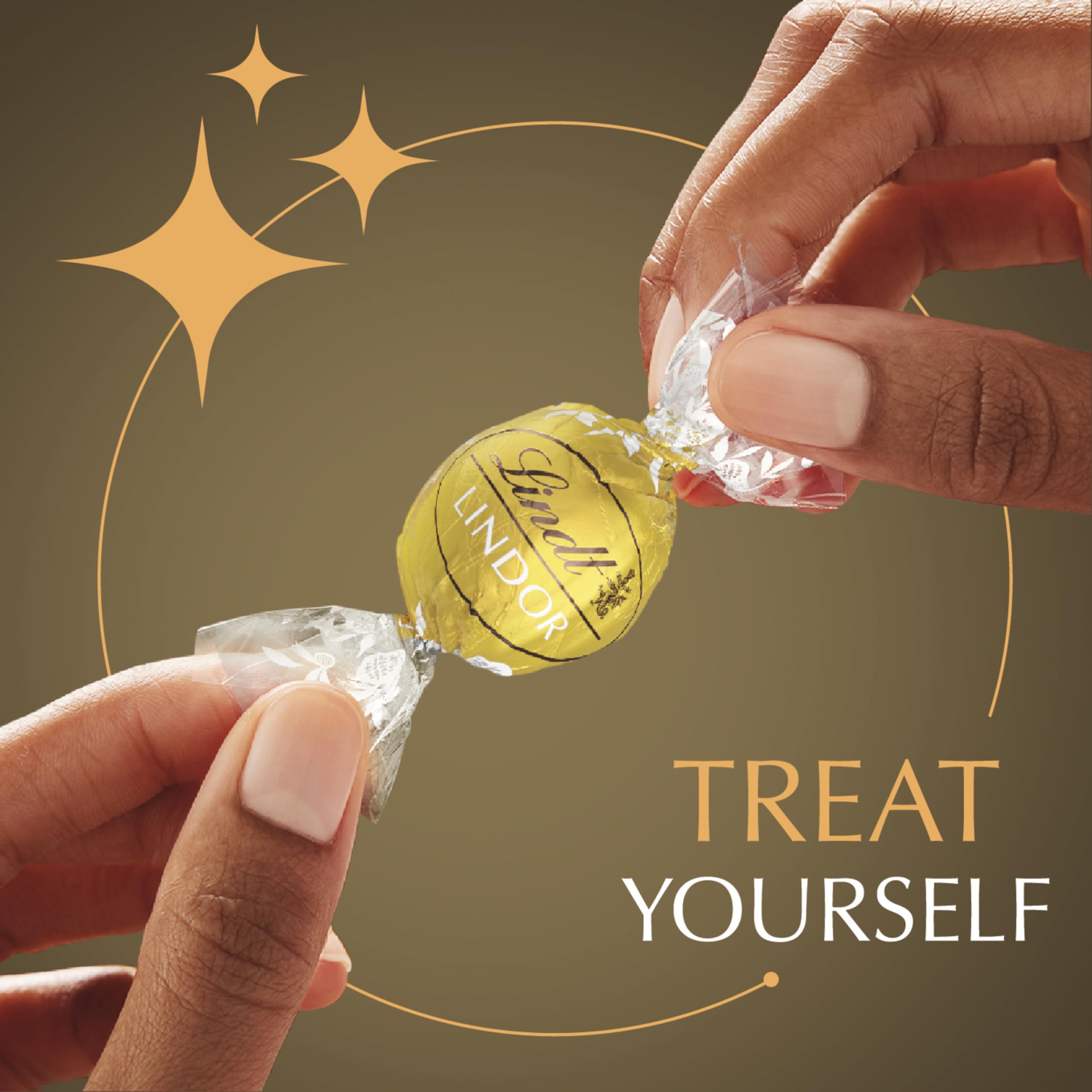 Lindt LINDOR trufa envuelta individualmente para compartir y conservar frescura