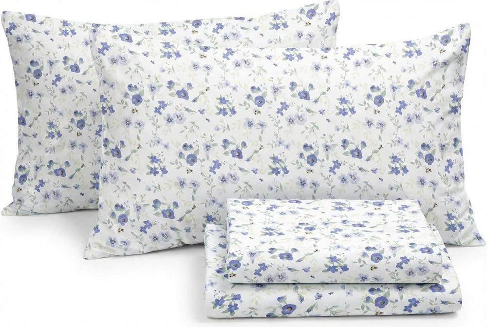 Linen Market empaque frontal Blossoms Light Blue mostrando presentación y beneficio estético