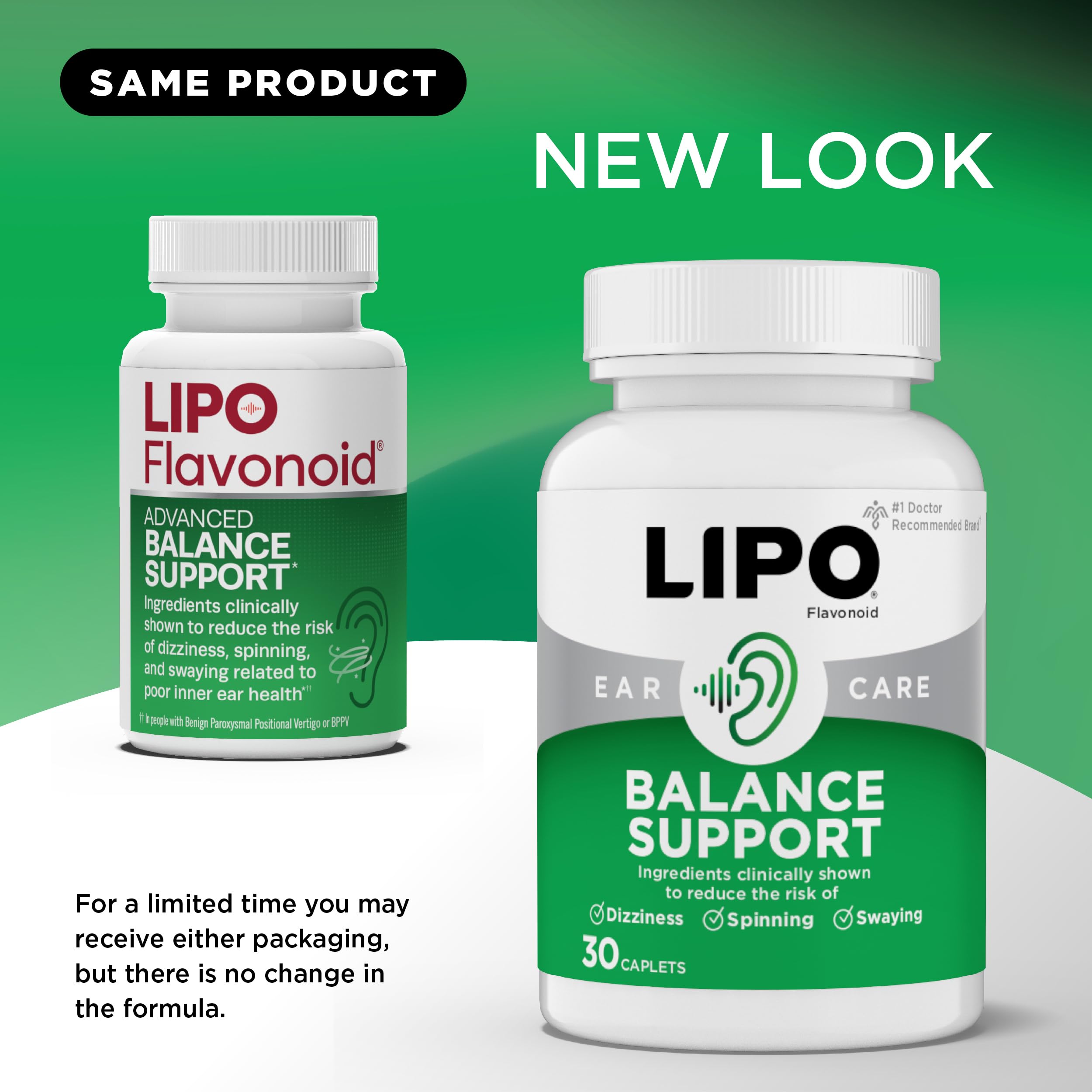 Lipo-Flavonoid caplet sobre fondo blanco resaltando forma y uso fácil