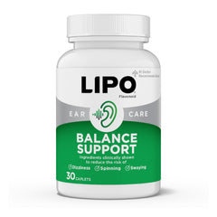 Lipo-Flavonoid envase frontal mostrando diseño y beneficio de equilibrio