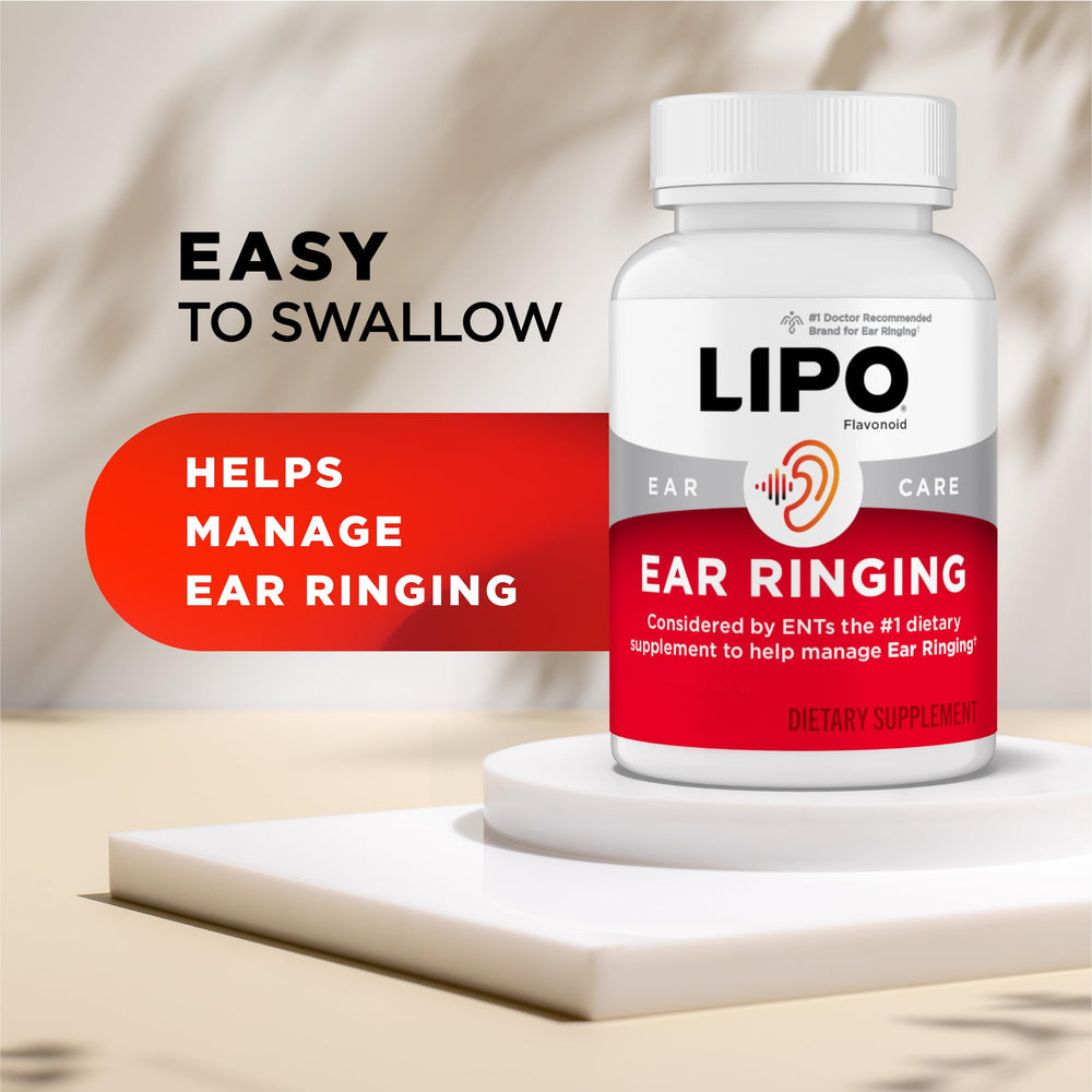 Lipo caplets cerca mostrando textura y calidad de las tabletas