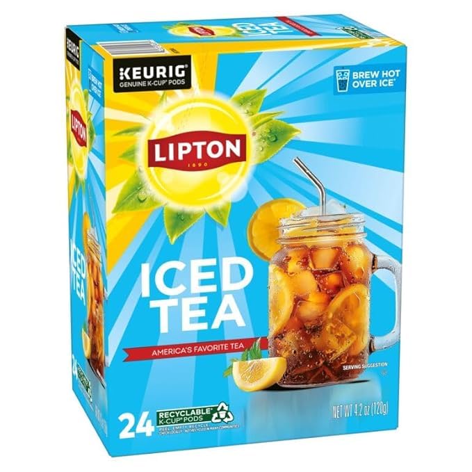 Lipton etiqueta Rainforest Alliance visible que indica agricultura responsable