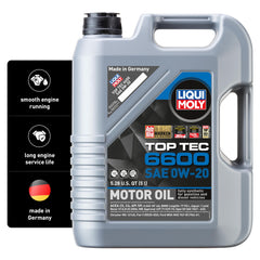 Liqui Moly Top Tec 6600 frente del envase mostrando las especificaciones y beneficio de protección