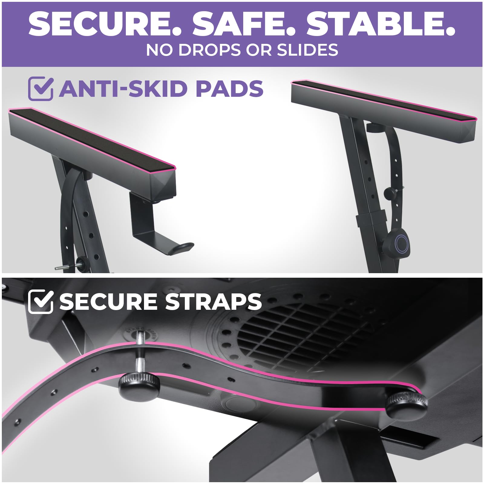 Liquid Stands pies antideslizantes y almohadillas que evitan movimientos y protectan