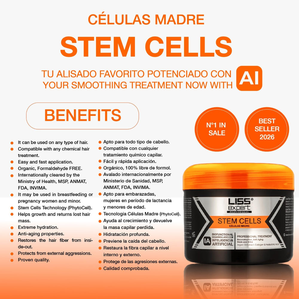 Liss Expert textura cremosa vista cercana para aplicación fácil y homogénea